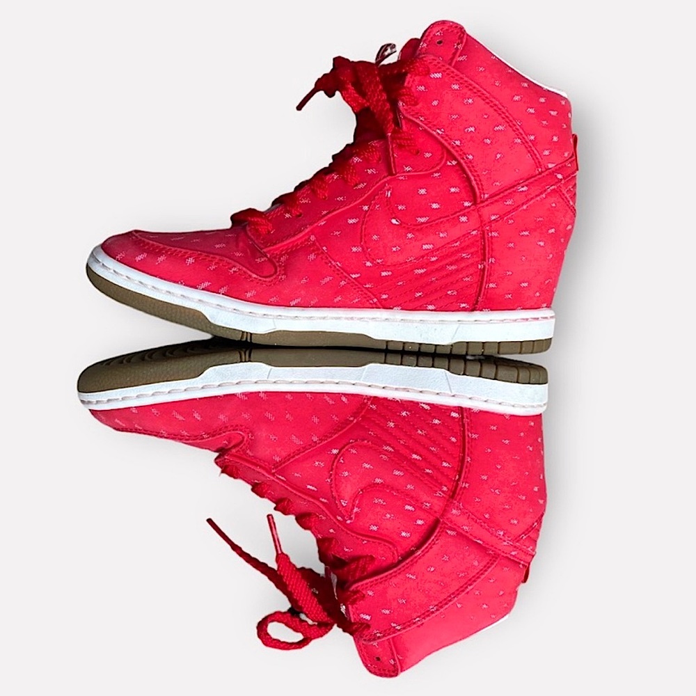 Nike sky high dunks (wedge heel)